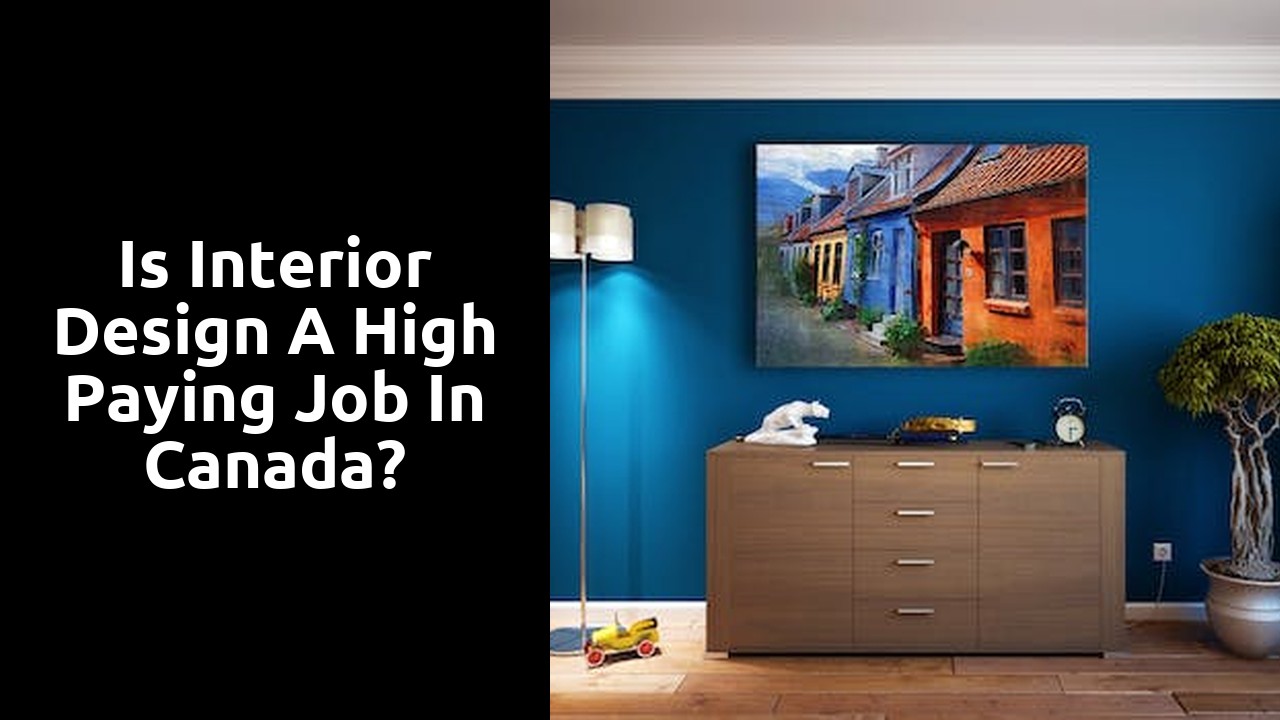 Is interior design a high paying job in Canada?
